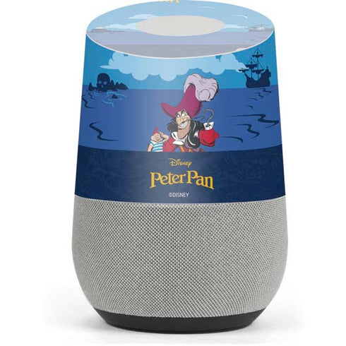 Disney Peter Pan Captain Hook and Smee Google Home Skin